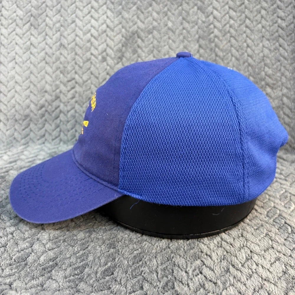 HitWear Bar Harbor USA Blue Mesh Back Souvenir Baseball Hat Oars Flag
